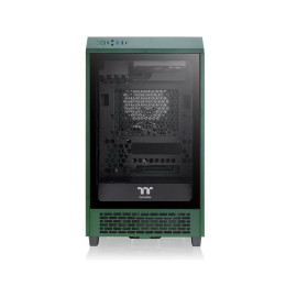 Компьютерный корпус, Thermaltake, The Tower 200 Racing Green, CA-1X9-00SCWN-00, Mini Tower, Mini-ITX, USB 3.0*2/Type C*1, HD-Audio+Mic, Кулер 2*140 мм, Высота процессорного кулера до 200 мм, Длина VGA до 380 мм, 2*3,5