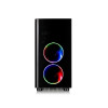 Компьютерный корпус, Thermaltake, View 31 TG RGB, CA-1H8-00M1WN-01, Mid-tower, ATX/M-ATX/Mini-ITX, USB 3.0*2/2.0*2, HD-Audio+Mic, 3*140 мм RGB, Высота процессорного куллера до 180 мм, Длина VGA до 420 мм, 3*3.5"/3*2,5", Сталь, 4мм Закаленное стекло*2, 497