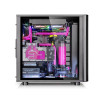Компьютерный корпус, Thermaltake, View 31 TG RGB, CA-1H8-00M1WN-01, Mid-tower, ATX/M-ATX/Mini-ITX, USB 3.0*2/2.0*2, HD-Audio+Mic, 3*140 мм RGB, Высота процессорного куллера до 180 мм, Длина VGA до 420 мм, 3*3.5"/3*2,5", Сталь, 4мм Закаленное стекло*2, 497