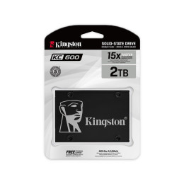 Твердотельный накопитель SSD, Kingston, SKC600/2048G, 2048 GB, SATA III 2.5