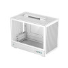 Компьютерный корпус, Deepcool, CH160 WH R-CH160-WHNGI0-G-1, Mini-ITX, Type-C*1/3.0*2, HD-Audio, Высота процессорного кулера до 172мм, Длина VGA до 230мм (ATX)/305мм (SFX), 1*3.5" или 1*2.5", Сталь 0,6, 336x200x283,5мм, Без Б/П, Белый