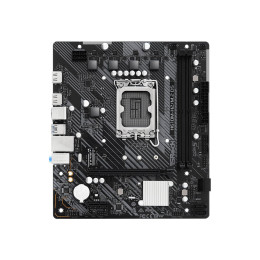 Материнская плата, ASRock, H610M-H2/M.2 D5 (4710483943775), LGA1700, iH610, 2xDDR5 4800/5600, 4xSATA3, 1xM.2 (PCI-E 3.0x4), 2xHDMI, 1xPCI-Ex16, 1xPCI-Ex1, mATX