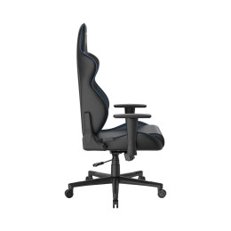 Игровое компьютерное кресло, DX Racer, GC/LGN23LTC/NI, Gladiator series, Рекомендуемый рост: до 190 см, Рекомендуемый вес: до 115 кг, Эко-кожа, Угол наклона до 135°, 3D подлокотники, Нейлоновая основа кресла, Механизм качания: топ-ган, Черно-синий
