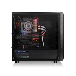 Компьютерный корпус, Thermaltake, Versa J23 TG, CA-1L6-00M1WN-00, Mid-Tower, ATX/M-ATX/Mini-ITX, USB 3.0*2/2.0*2, HD-Audio+Mic, 1*120 мм, Высота процессорного куллера до 160 мм, Длина VGA до 310 мм, 2*3.5
