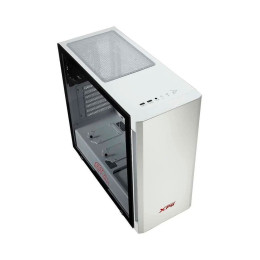 Компьютерный корпус, XPG, Invader White, INVADER-WHCWW, Mid Tower, ATX/ m-ATX/ Mini-ITX, USB 3.0*2/ HD-Audio+Mic, Кулер 2*12см, Высота процессорного кулера до 170мм, Длина VGA до 430мм, Количество внутренних отсеков 2*3,5