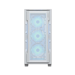 Компьютерный корпус, Cougar, Uniface RGB (White) CGR-5C78W-RGB, E-ATX/CEB/ATX/Micro ATX/Mini ITX, USB 1*Type C/2*3.0, 4 Pole Headset Audio, Кулер 4*12см ARGB, Высота процессорного кулера до 180 мм, Длина VGA до 400мм, 2*3.5