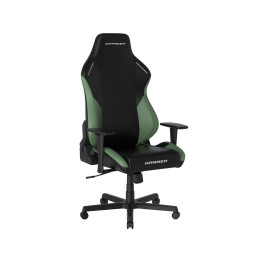 Игровое компьютерное кресло, DX Racer, GC/LHE23LTA/NM, Hammer series, Рекомендуемый рост: до 190 см, Рекомендуемый вес: до 115 кг, Эко-кожа, Угол наклона до 135°, 3D подлокотники, Нейлоновая основа кресла, Механизм качания: топ-ган, Черно-зеленый