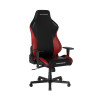 Игровое компьютерное кресло, DX Racer, GC/LHE23LTA/NR, Hammer series, Рекомендуемый рост: до 190 см, Рекомендуемый вес: до 115 кг, Эко-кожа, Угол наклона до 135°, 3D подлокотники, Нейлоновая основа кресла, Механизм качания: топ-ган, ,Черно-красный
