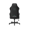 Игровое компьютерное кресло, DX Racer, GC/LHE23LTA/SITBETTERGAMELONGER, Hammer series, Рекомендуемый рост: до 190 см, Рекомендуемый вес: до 115 кг, Эко-кожа, Угол наклона до 135°, 3D подлокотники, Нейлоновая основа кресла, Механизм качания: топ-ган, Черно