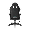 Игровое компьютерное кресло, DX Racer, GC/LPF24LTC/SITBETTERGAMELONGER, Prince series, Рекомендуемый рост: до 180 см, Рекомендуемый вес: до 90 кг, Эко-кожа, Угол наклона до 135°, 2D подлокотники, Нейлоновая основа кресла, Механизм качания: топ-ган, Черный