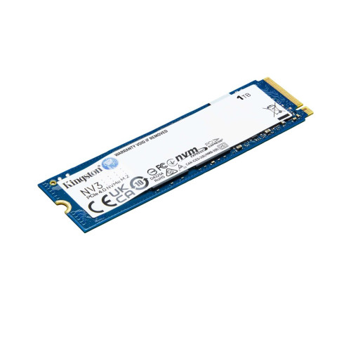 Твердотельный накопитель SSD, Kingston, NV3 SNV3S/1000G, 1000GB, M.2 NVMe PCIe 4.0x4, 6000/4000Мб/с