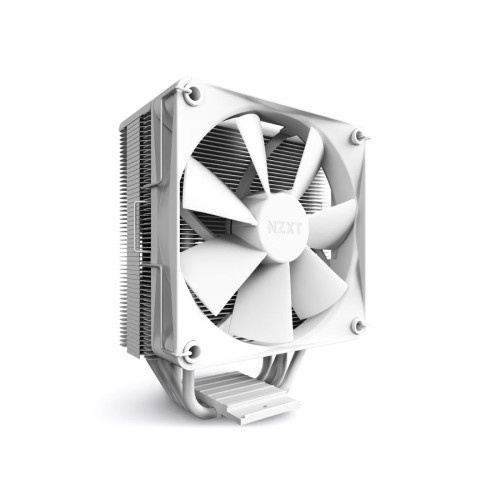 Кулер для процессора, NZXT, T120, RC-TN120-W1, Intel: 1700/115X/1200, AMD: AM5/AM4, TDP 125W, 1*120мм F120P Static Pressure Fan, 500-1800 + 300 об/мин, 21.67-78.02 CFM, 17.9-30.6 dB(A), 4-pin PWM, 66*120*159мм, Белый