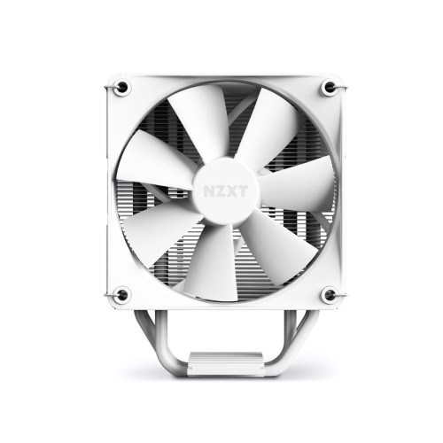 Кулер для процессора, NZXT, T120, RC-TN120-W1, Intel: 1700/115X/1200, AMD: AM5/AM4, TDP 125W, 1*120мм F120P Static Pressure Fan, 500-1800 + 300 об/мин, 21.67-78.02 CFM, 17.9-30.6 dB(A), 4-pin PWM, 66*120*159мм, Белый