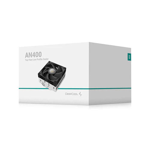 Кулер для процессора, Deepcool, AN400 R-AN400-SRWNMN-G, Intel 1851/1700/1200/115х и AMD AM5/AM4, 150W, 92мм, 500- 2950±10% об/м, 31.18CFM, 23,2dB(A), 4pin, 92х92х52,5мм, Серебряный