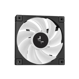 Кулер с водяным охлаждением, Deepcool, LT360 ARGB R-LT360-BKAMNC-G-1, Intel 1700/1200/115х и AMD AM5/AM4/, TDP 300W, 3*120мм FD12 ARGB, 600-2400RPM±10%, 85,85CFM, 38,71 dB(A), Чёрный