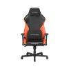 Игровое компьютерное кресло, DX Racer, GC/LHE23LTA/NO, Hammer series, Рекомендуемый рост: до 190 см, Рекомендуемый вес: до 115 кг, Эко-кожа, Угол наклона до 135°, 3D подлокотники, Нейлоновая основа кресла, Механизм качания: топ-ган, Черно-оранжевый