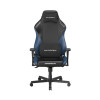 Игровое компьютерное кресло, DX Racer, GC/LHE23LTALTC/NI, Hammer series, Рекомендуемый рост: до 190 см, Рекомендуемый вес: до 115 кг, Эко-кожа, Угол наклона до 135°, 3D подлокотники, Нейлоновая основа кресла, Механизм качания: топ-ган, Черно-синий