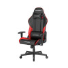 Игровое компьютерное кресло, DX Racer, GC/LPF24LTC/NR, Prince series, Рекомендуемый рост: до 180 см, Рекомендуемый вес: до 90 кг, Эко-кожа, Угол наклона до 135°, 2D подлокотники, Нейлоновая основа кресла, Механизм качания: топ-ган, Черно-Красный