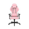 Игровое компьютерное кресло, DX Racer, GC/LPF24LTC/PW, Prince series. Рекомендуемый рост: до 180 см, Рекомендуемый вес: до 90 кг, Эко-кожа, Угол наклона до 135°, 2D подлокотники, Нейлоновая основа кресла, Механизм качания: топ-ган, Розовый