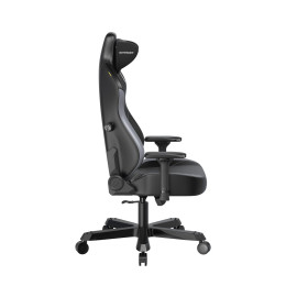Игровое компьютерное кресло, DX Racer, GC/XXLTK23LTA/NG, Tank series, Рекомендуемый рост: до 190 см, Рекомендуемый вес: до 160 кг, Эко-кожа, Металлическая основа кресла, Угол наклона 135°, Механизм качания: топ-ган, 4D подлокотники, Чёрно-серый