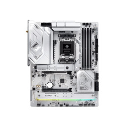 Материнская плата, ASRock, X870 STEEL LEGEND WIFI (4710483949340), AM5, X870, 4xDDR5 8000+(OC), 4xSATA3, 3xM.2 (PCIe Gen4x4), 1xHDMI, 2xUSB4 Type-C®, 2xPCI-Ex16, WiFi, ATX