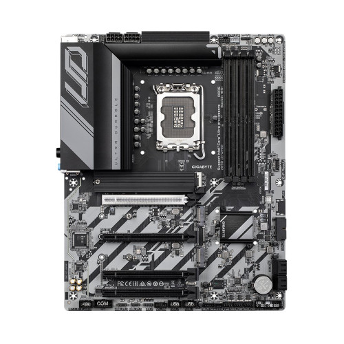 Материнская плата, Gigabyte, Z890 UD WIFI6E (4719331865313), LGA1851, iZ890, 4xDDR5 8800(OC)/6400/6200/6000/5800/5600, 4xSATA3, 3xM.2 (1*PCI-E 5.0x4/x2, 2*PCI-E 4.0x4/x2), Raid, 1*DP, 1*USB4® USB Type-C® port, 4xPCI-Ex16, WiFi, ATX