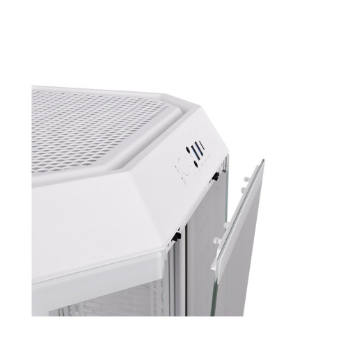 Компьютерный корпус, Thermaltake, The Tower 300 Snow, CA-1Y4-00S6WN-00, Micro-Tower, Mini-ITX/M-ATX, USB 3.2*1, USB 3.0*2, HD Audio/mic, 3*140мм CT140 fan, Максимальная длина видеокарты 400мм, Максимальная высота процессорного кулера 210мм, 3*3,5"/3*2,5",