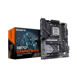 Материнская плата, Gigabyte, X870 GAMING WF6 (4719331865399), AM5, X870, 4xDDR5 4400/4800/5200/8200(OC), 4xSATA3, 3xM.2 (2*PCIe 4.0 x4/x2, 1*PCIe 4.0 x2), Raid, 1xHDMI, 2xUSB4 Type-C®, 3xPCI-Ex16, Wi-Fi, ATX