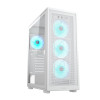 Компьютерный корпус, Cougar, MX220 RGB (White), ATX/Micro ATX/Mini ITX, USB 1*Type C/2*3.0, 4 Pole Headset Audio Jack, RGB Button, Кулер 4*12см ARGB, Высота процессорного кулера до 160 мм, Длина VGA до 340мм, 2*3.5"/2+2*2.5", Толщина 0,6мм, 485x205x393мм,