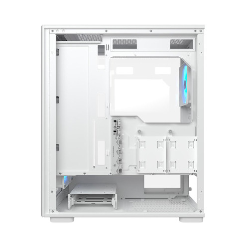 Компьютерный корпус, Cougar, MX220 RGB (White), ATX/Micro ATX/Mini ITX, USB 1*Type C/2*3.0, 4 Pole Headset Audio Jack, RGB Button, Кулер 4*12см ARGB, Высота процессорного кулера до 160 мм, Длина VGA до 340мм, 2*3.5"/2+2*2.5", Толщина 0,6мм, 485x205x393мм,