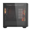 Компьютерный корпус, Cougar, MX600 Mini RGB, Micro ATX/Mini ITX, USB 1*Type C/2*3.0, 4 Pole Headset Audio Jack & RGB Button, Кулер 2*16см ARGB/1*12см ARGB, Высота процессорного кулера до 175 мм, Длина VGA до 380мм, 2*3.5"/2+1*2.5", Толщина 0,6мм, 445x232x
