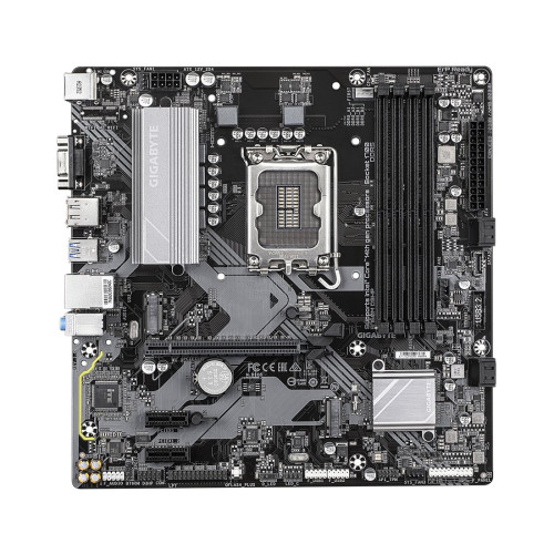 Материнская плата, Gigabyte, B760M D3HP (4719331864347), LGA1700, iB760, 4xDDR5 4400/4800/5200/5600, 4xSATA3, 2xM.2 (PCI-E 4.0x4/x2), Raid, 1xD-Sub, 1хDP, 1xHDMI, 1xPCI-Ex16, 2xPCI-Ex1, mATX