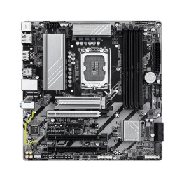 Материнская плата, Gigabyte, B860M DS3H (4719331866709), LGA1851, iB860, 4xDDR5 5600/6400/9066(OC), 4xSATA3, Raid, 2xM.2 (PCI-E 4.0x4/x2), 2хDP, 1xHDMI, 3xPCI-Ex16, ATX