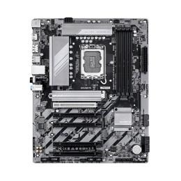 Материнская плата, Gigabyte, B860 DS3H WIFI6E (4719331867515), LGA1851, iB860, 4xDDR5 5600/6400/9066(OC), 4xSATA3, Raid, 2xM.2 (PCI-E 4.0x4/x2), 1хDP, 1xHDMI, 5xPCI-Ex16, WiFi, ATX