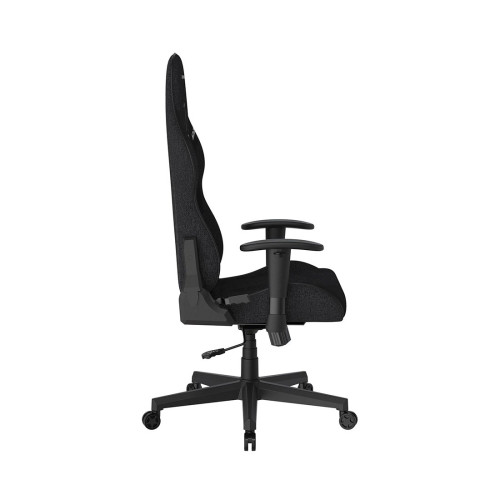Игровое компьютерное кресло, DX Racer, GC/LPF24FBCFBB/N, Prince series, Рекомендуемый рост: до 180 см, Рекомендуемый вес: до 90 кг, Ткань, Угол наклона до 135°, 2D подлокотники, Нейлоновая основа кресла, Механизм качания: топ-ган, Черный