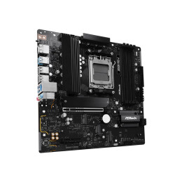 Материнская плата, ASRock, B850M PRO-A (4711581490390), AM5, B850, 4xDDR5 8000+(OC), 4xSATA3, 3xM.2 (1*PCI-E 5.0x4, 2*PCI-E 4.0x4), Raid, 1xDP, 1xHDMI, 1xPCI-Ex16, 1xPCI-Ex4, mATX