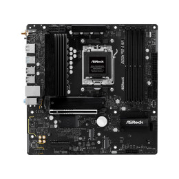Материнская плата, ASRock, B850M PRO-A WIFI (4711581490376), AM5, B850, 4xDDR5 8000+(OC), 4xSATA3, 3xM.2 (1*PCI-E 5.0x4, 2*PCI-E 4.0x4), Raid, 1xDP, 1xHDMI, 1xPCI-Ex16, 1xPCI-Ex4, WiFi, mATX