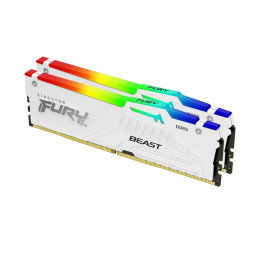 Комплект модулей памяти, Kingston, FURY Beast RGB KF560C36BWE2AK2-32 (Kit 2x16GB), DDR5, 32GB, DIMM <PC5-48000/6000MHz>