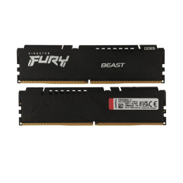 Комплект модулей памяти, Kingston, FURY Beast Black KF560C36BBE2K2-32 (Kit 2x16GB), DDR5, 32GB, DIMM <PC5-48000/6000MHz>