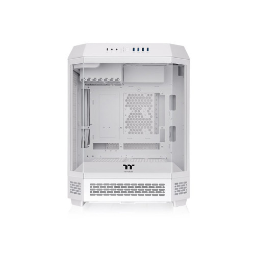 Компьютерный корпус, Thermaltake, The Tower 600 White, CA-1Z1-00M6WN-00, Mid Tower, ATX / M-ATX / M-ITX, Type-C*1, USB 3.0*4, HD+Audio*1, 2*140мм вентиляторы, Высота процессорного кулера до 210мм, Длина VGA до 400мм, 1*3,5/3*2,5, Сталь/Пластик/Закаленное
