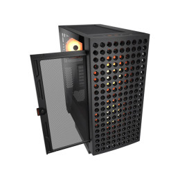 Компьютерный корпус, Cougar, Airface ECO RGB, E-ATX/CEB/ATX/Micro ATX/Mini ITX, USB Type-C/2*3.0, HD-Audio+Mic, Кулер 2*18см/1*12см ARGB, Высота процессорного кулера до 190 мм, Длина VGA до 390мм, 2*3.5