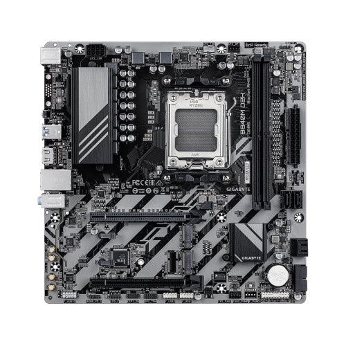 Материнская плата, Gigabyte, B840M D2H (4719331868116), AM5, B840, 2xDDR5 4400/4800/5200/7600(OC), 4xSATA3, Raid, 2xM.2 (1*PCI-E 4.0x4/x2, 1*PCI-E 3.0x2), 1xHDMI, 2xPCI-Ex16, mATX