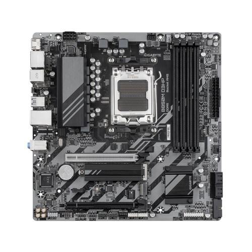 Материнская плата, Gigabyte, B850M D3HP (4719331867058), AM5, B850, 4xDDR5 4400/4800/5200/8200(OC), 4xSATA3, 2xM.2 (PCIe 4.0 x4/x2), RAID, 1xHDMI, 2хDP, 2xPCI-Ex16, mATX