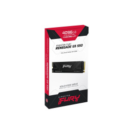 Твердотельный накопитель SSD, Kingston, FURY Renegade G5 SFYR2S/4T0, 4096GB, M.2 NVMe PCIe 5.0x4, 14800/14000Мб/с
