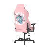 Игровое компьютерное кресло, DX Racer, GC/LHE23LTA/HUMANCAT, Hammer series, Рекомендуемый рост: до 190 см, Рекомендуемый вес: до 115 кг, Эко-кожа, Угол наклона до 135°, 3D подлокотники, Нейлоновая основа кресла, Механизм качания: топ-ган, Розовый