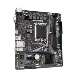 Материнская плата, Gigabyte, H610M H V2 (4719331859985), LGA1700, iH610, 2xDDR5 4400/4800/5200/5600, 4xSATA3, 1xM.2 (PCI-E 3.0x4/x2), 1xD-Sub, 1xHDMI, 1xPCI-Ex16, 1xPCI-Ex1, mATX