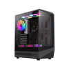 Компьютерный корпус, Gamemax, Vista COC AB, 1115-3806R0004, 12380600001, Mid Tower, ATX/m-ATX/ITX, USB2.0*1/ USB3.0*1/ TypeC *1/ HD-Audio, Кулер 6*12cм ARGB, Высота процессорного кулера 155мм, Длина VGA 330мм, Количество отсеков 2*3,5" / 2*2,5", Сталь/Зак