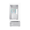 Компьютерный корпус, Gamemax, N80 WH, 12118000002, Mid Tower, ATX/m-ATX/ITX, USB 3.0*2/ Type-C*1/ HD Audio, 6*120мм ARGB вентиляторы, Высота процессорного кулера 175мм, Длина VGA 415мм, Количество отсеков 2*3,5" / 2*2,5", Сталь/Закаленное стекло, 439х241х