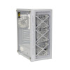 Компьютерный корпус, 1STPLAYER, XP-G-WH-4F7-W, Mid-Tower, ATX/M-ATX, USB3.0*1, USB2.0*2, HD AUDIO/Mic, 4*120мм F2 LED вентилятор, Высота процессорного кулера до 165мм, Длина VGA до 320мм, 2*3,5/3*2,5, Сталь/Закаленное стекло, 368x210x480мм, Без Б/П, Белый