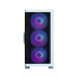 Компьютерный корпус, Zalman, M4 White, Mini Tower, mATX/Mini-ITX, USB 3.02/USB 2.01, HD Audio, 4120мм RGB вентиляторы, Высота процессорного куллера до 157 мм, Длина VGA до 320 мм, Кол-во отсеков 1*3.5